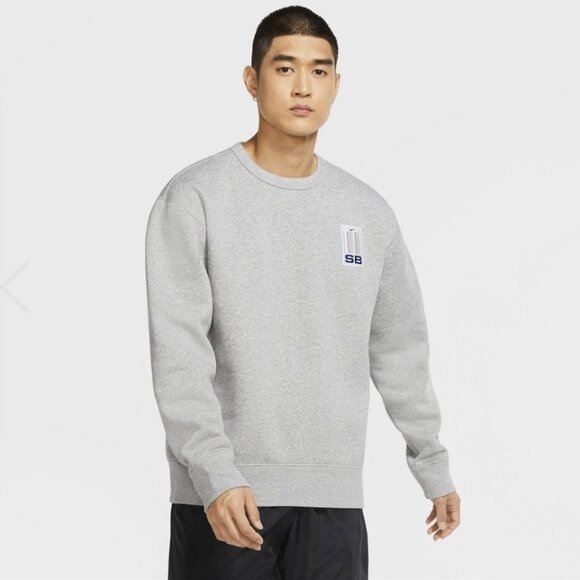 Nike SB Stripes Crewneck Sweatshirt - Picture 1 of 4